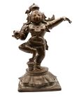 Statue Antique Bronze Bala Krishna Beurre Tamil Nadu Inde 15e - Musée de Qualité