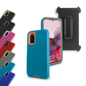 Custodia fondina Defender ultra resistente per Samsung Galaxy S20/S20+/S20 - Foto 1 di 10