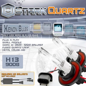 35W / 55W Xenon HID Bulbs Hi Lo Head Light 6000K - H13 9008 Replacement (B) - Picture 1 of 3