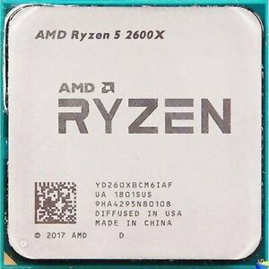 Procesadores de CPU AMD Ryzen 5 2600X R5-2600X 3,6 GHz 6 núcleos 12 thr 95W zócalo AM4