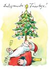 Peter Gaymann*Cartoon"Weihnachten"Postkarte*Jahresrückblick*Teamarbeit...10 X 15