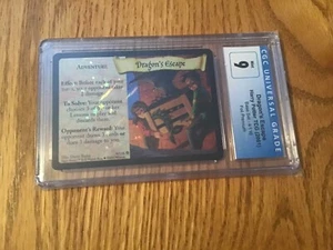 CGC 9 neuwertig Harry Potter 2001 Drachen Fluchtbasis Set Folie #4/116 - Bild 1 von 2