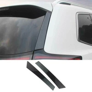 √ 2 piezas cubierta del alerón lateral de fibra de carbono para Ford Edge 2015-2021 - Imagen 1 de 7