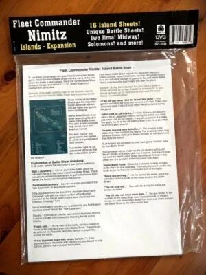 DVG Fleet Commander: Nimitz - Islands Expansion #3 DVG New In Zip Fast Shipping - Image 1 of 2