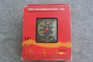 VDO Uno Tacho ca.1991 28 Zoll neu in Box - Bild 1 von 8