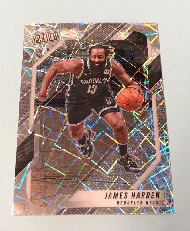 2021 2022 Panini NSCC VIP Party - SILVER LAZER PRIZM - JAMES HARDEN NETS - Image 1 of 1