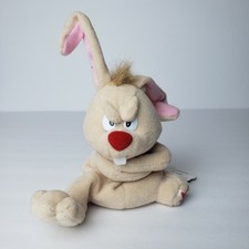 Rare meanies Series 2 Lucky the Rabbit bean bag 1998 old stock