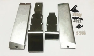 Stainless Steel Skid Plate Chassis Armor Protector For E-Revo Summit Traxxas - Picture 1 of 6