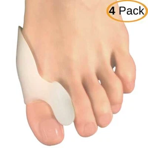 Almohadilla de cojín de alivio de juanete Chiroplax corrector punta grande separador espaciador de gel: 4 piezas - Imagen 1 de 6