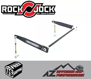 Rock Jock 4x4 AntiRock® Front Sway Bar Kit For '97-'06 Jeep Wrangler TJ / LJ - Foto 1 di 3