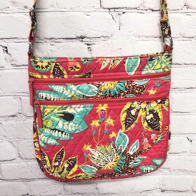 Bandolera Vera Bradley Triple Cremallera Hipster - Rumba Foto 1 de 4