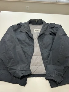 Blauer Jacket Mens XL Tall Black Crosstech Zip Out Liner Police Uniform Coat - Picture 1 of 5