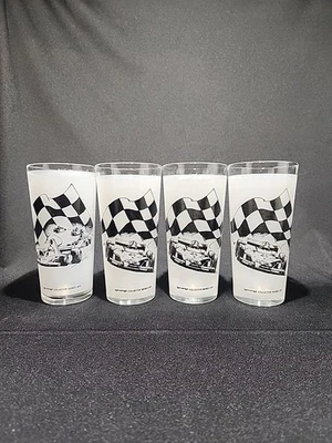 Juego De 4 Vasos Vintage Indy Car 1976 Serie Coleccionista "Ary-way" Foto 1 de 4
