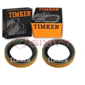 2 pc Timken Transmission Shift Shaft Seals for 1984-1986 Jeep J10 Automatic nk - Picture 1 of 5
