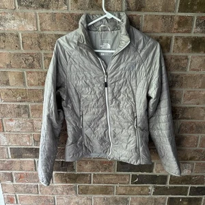 Chaqueta The North Face Mujer Pequeña Ligera Acolchada Cremallera Completa Abrigo Exterior - Imagen 1 de 4