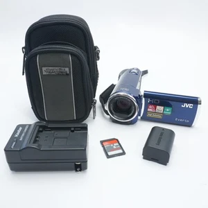 JVC Everio HD Camcorder GZ-HM30AU 40x Optical Zoom & Battery, 8GB SD Card - Picture 1 of 7