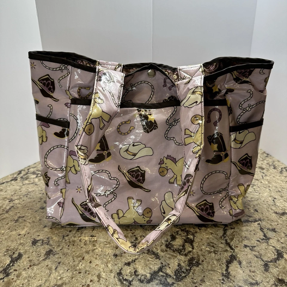 Trend Lab Rodeo Princess Tulip Tote Style Diaper Bag  NWOT - Image 1 of 4