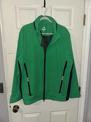 G/FORE NWD Water Repellent Hooded Golf Jacket XL Green NWT $425 FAST SHIP! - Image 1 of 4