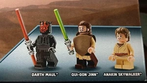 LEGO Star Wars 75383 / Darth Maul / Qui-Gon Jinn / Anakin Skywalker / Neuf - Photo 1/1