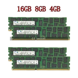 Samsung 16GB/8GB/4GB REG 2Rx4 1066/1333/1600/1866MHz Server Reg ECC Ram lot - Picture 1 of 2