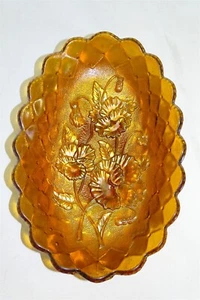 Tazón de delicia ovalada Imperial Pansy 8 3/4" carnaval de caléndula - Imagen 1 de 3