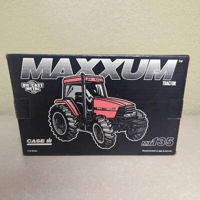 CASE IH MAXXUM MX135 TOY TRACTOR 1997 ERTL DIECAST 1:16  4250 CA NIB - Image 1 of 4