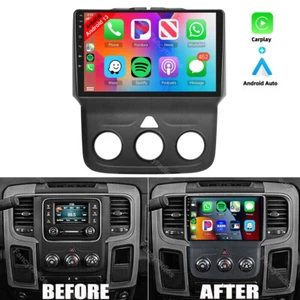 4+64GB For Dodge Ram 1500 2500 2014-2018 Android 13 Car Stereo Radio CarPlay GPS - Picture 1 of 14