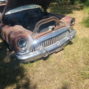 1953 BUICK Headlight Head Lamp Bucket Driver Side Super Roadmaster OEM GM 53 - Foto 1 di 10