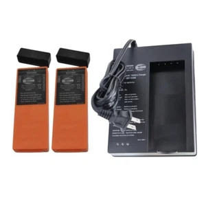 2 Stück BA213030/BA213031 Akku + 1 Stück 100-220V QA115600/QD115300 Batterieladegerät - Bild 1 von 14