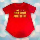 Disney Lion King Hakuna Matata Women?S Tee Shirt Top Size M