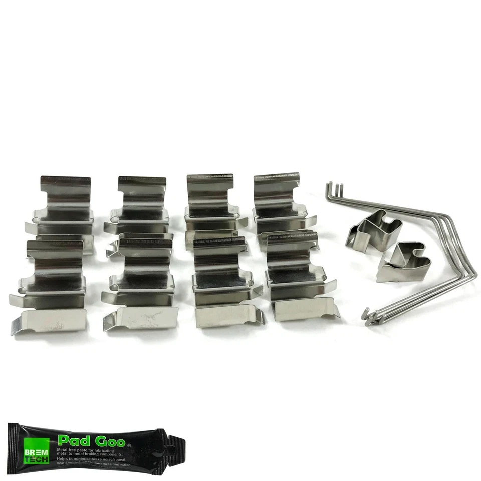 KIT DE MONTAJE DE LA PASTILLA DE FRENO DELANTERA CLIPS CUÑAS SE ADAPTA: SUZUKI GRAND VITARA 98-06 BPF1651B Foto 1 de 1