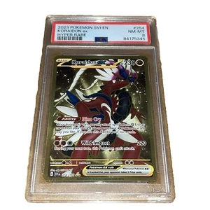 PSA 8 Pokémon TCG Koraidon ex Scarlet & Violet 254/198 Holo Hyper Rare - Card - Picture 1 of 13