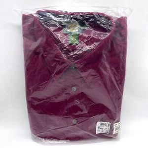 NWT Cabela's Outdoor Mens XXL Casual Red Marooon Button-Down Shirt 90064-042 - Picture 1 of 6