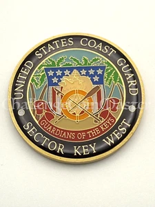 Moneta sfida F60 US Coast Guard USCG settore chiave West Florida - Foto 1 di 2
