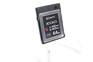 Sony 64GB G Series XQD G Memory Card 440 MB/s Read 400MB/s Write #G172 - Picture 1 of 6