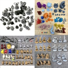46PCS Dungeons & Dragon Meravigliose miniature D&D War Gioco Figure Giocattoli