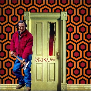 1/6 Shining Backdrop 15”x15”- Ideal For Jack Nicholson Torrance Figure - Picture 1 of 3