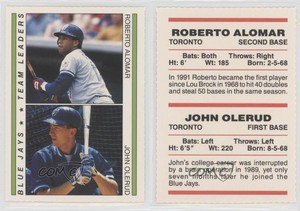 1994 Red Foley's Best Baseball Book Ever Roberto Alomar John Olerud HOF