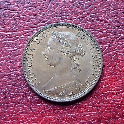 Victoria 1887 Bronze Halfpenny • 139.94£