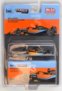Tarmac Works Daniel Ricciardo McLaren MCL36 - 2022 Australian 1:64 Diecast Car - Picture 1 of 4