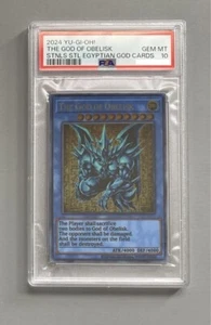 PSA 10 YuGiOh TCG 25th Anniversary Stainless Steel Obelisk the Tormentor - Picture 1 of 2