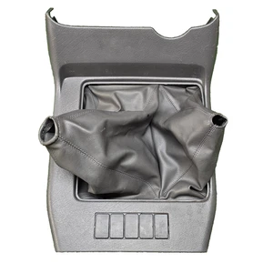 97 Isuzu Trooper Manual Shift Console Boot Gray Grey 4x4 Trim Bezel OEM - Picture 1 of 8