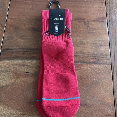 Calcetines Stance x NBA Chicago Bulls cuarto tobillo rojo A356C22BUL-RED Foto 1 de 4