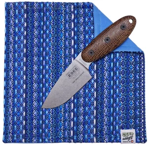 50 WAYS POCKET POCKET HANK Everyday Carry EDC Gear Handkerchief Bumpy Blues - Picture 1 of 3
