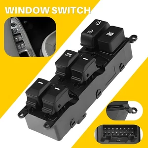 Power Window Switch Repair For 2012 2013 2014-15 Kia Rio Front Left Driver Side - Picture 1 of 11
