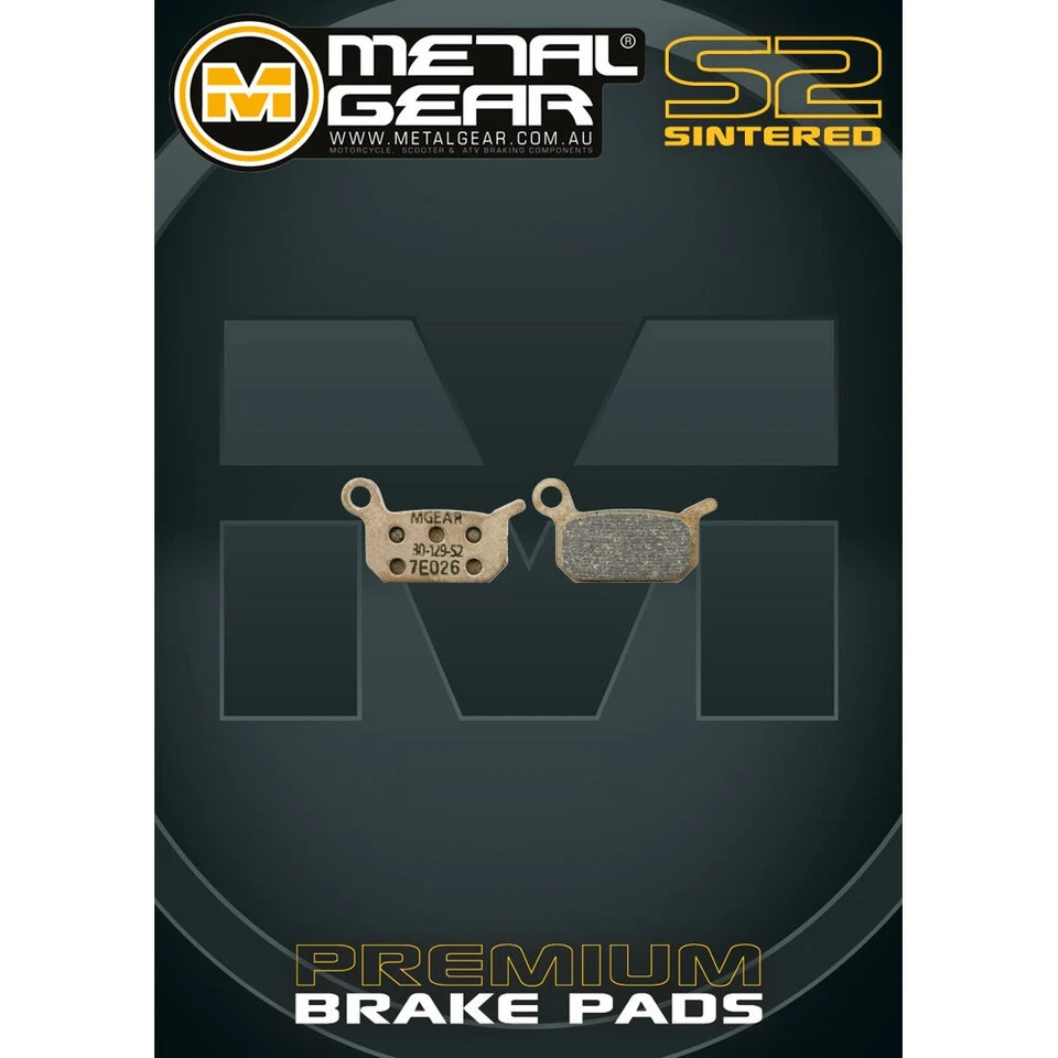 Brake Pads Sintered S2 Front Left or Rear for TOMOS MC 50 Senior 2005 2006 2007 - Image 1 of 1