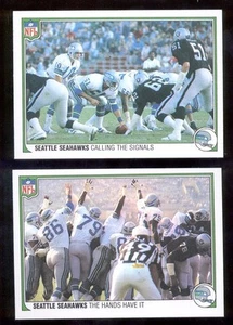 1983 Fleer Action Seattle Seahawks Set JIM ZORN JACOB GREEN - Picture 1 of 1