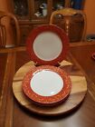 Dinner Plate Montalira Red by JCPENNEY A Set of 4