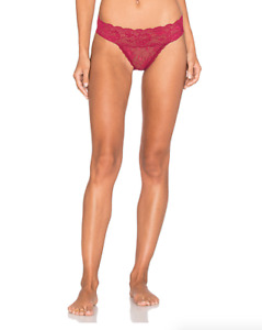 Cosabella Deep Ruby Red Tootsie Bikini Underwear Women's Size S 59879