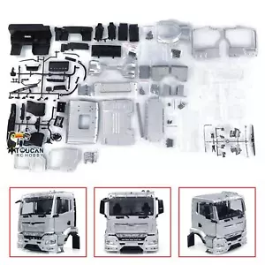 1/14 TGS Metal Openable Cabin Kits for RC Tractor Truck Dumper Tipper Vehicle - Picture 1 of 12